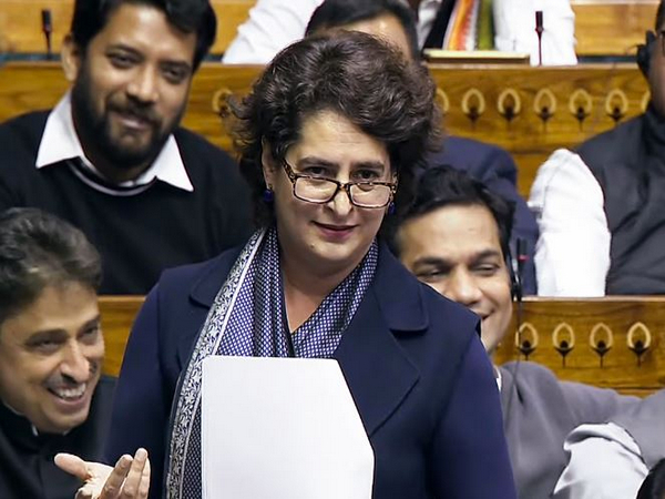 Congress leader Priyanka Gandhi Vadra (File Photo/ANI)