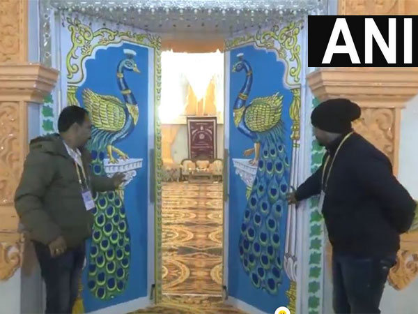 Juna Akhada unveils 4.75 lakh square feet pandal in 35 days in Prayagraj (Photo/ANI)