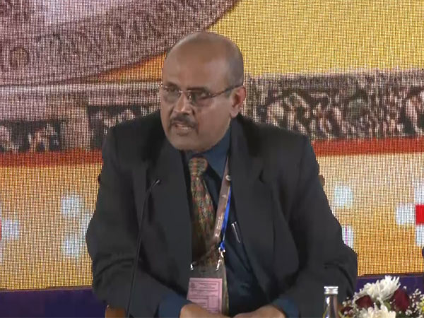 MEA Secretary (CPV & OIA) Arun Kumar Chatterjee at the special briefing on 18th Pravasi Bharatiya Divas Convention 2025 (Photo/ANI)