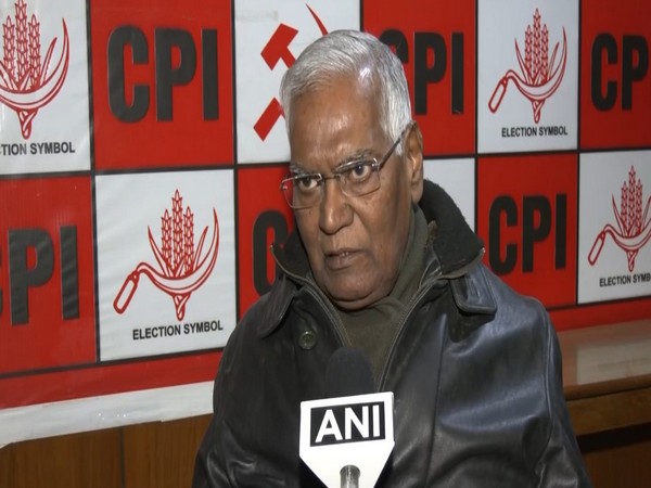 Communist Party of India General Secretary D Raja