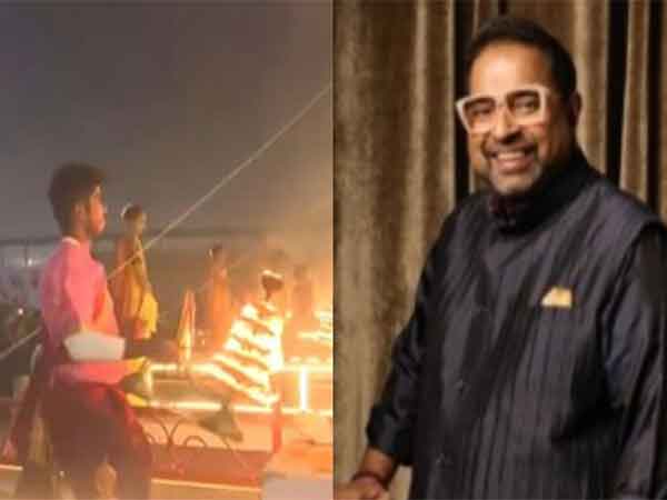 Ganga Aarti at Triveni Sangam in Prayagraj (Photo/ANI) Shankar Mahadevan (Photo/pib)