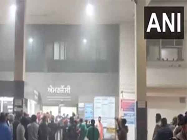 Visuals outside the DMC hospital (Photo/ANI)