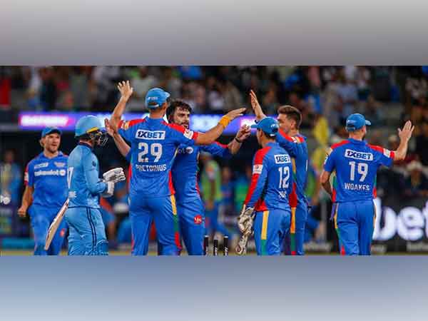 Durban Super Giants celebrating. (Photo- SA20)