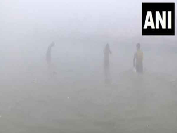 Devotees taking dip in Prayagraj ahead of Mahakumbh 2025 (Photo/ANI)