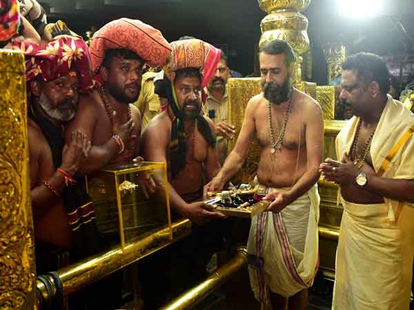 Devotees at Sri Venkateshwara Swami Temple (Photo/ANI)