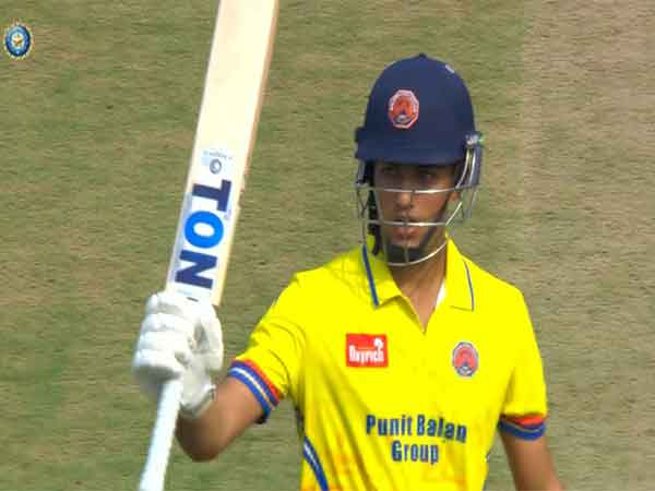 Arshin Kulkarni. (Photo- BCCI Domestic X/@BCCIdomestic)