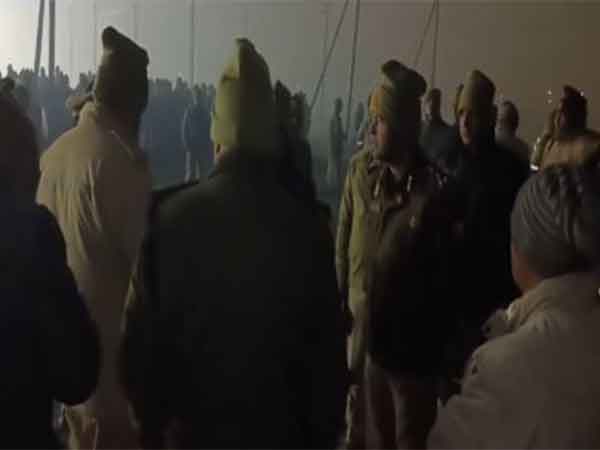 Top police officials take stock of security arrangements in Prayagraj ahead of Mahakumbh (Photo/ANI)