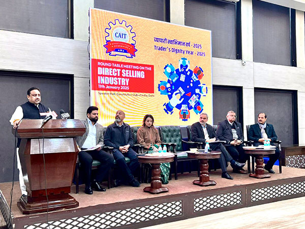 Praveen Khandelwal during the conference (Image: X/@praveendel)