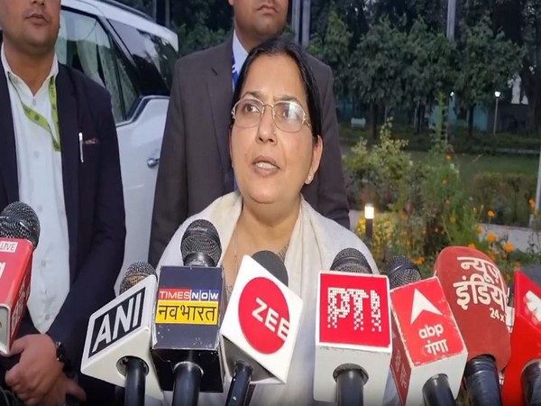 Uttar Pradesh Minister Rajni Tiwari. (Photo/ANI)