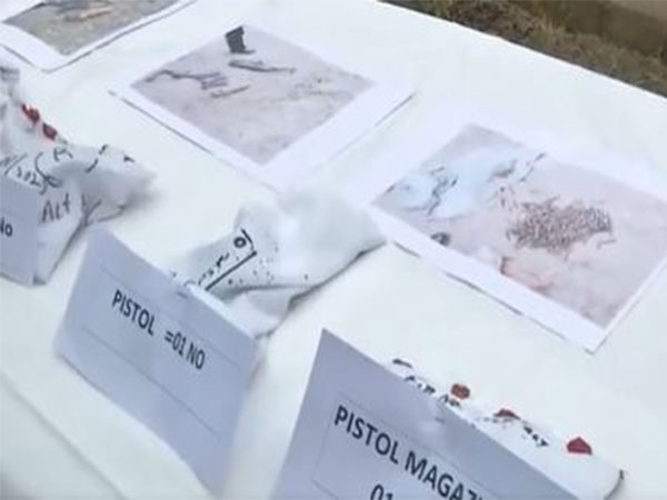 A photo of the seized weapons (Photo/ANI) 