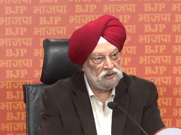 BJP leader and Union Minister Hardeep Puri (Image: ANI)