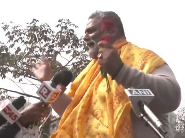 Independent MP from Purnea, Pappu Yadav. (Photo/ANI)