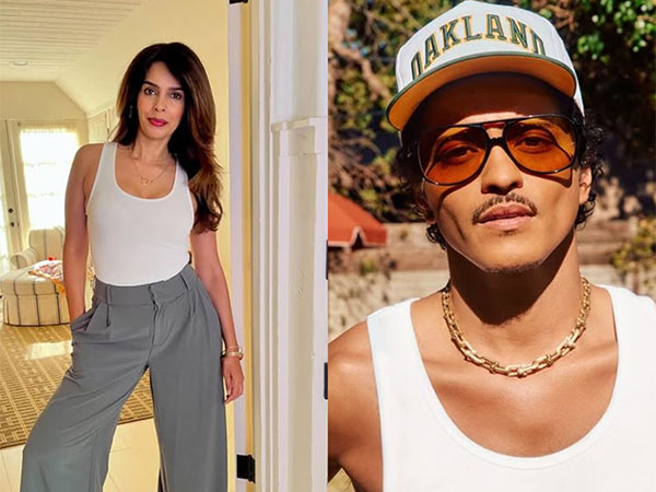 Mallika Sherawat and Bruno Mars (Image Source: Instagram)