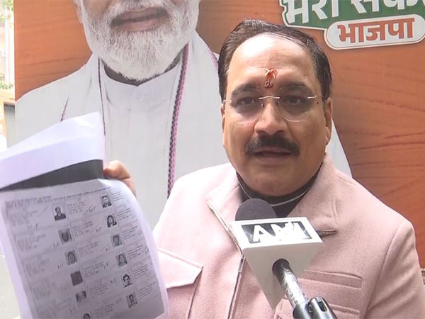 Delhi BJP chief Virendraa Sachdeva (Photo/ANI)