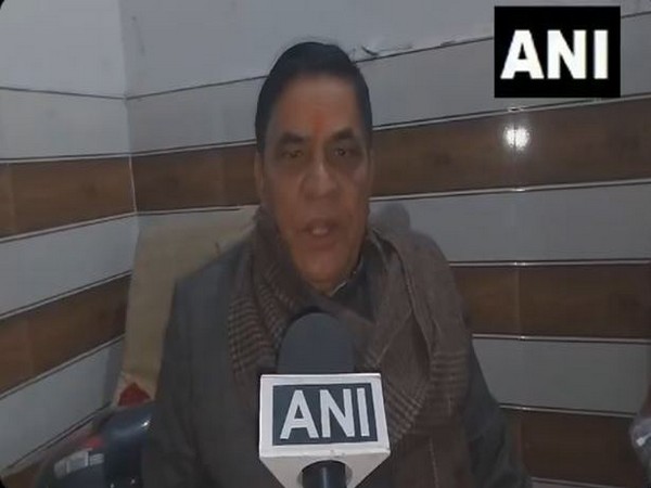 Sitting BJP MLA froKarwal nagar Mohan Singh Bisht (Photo/ANI)