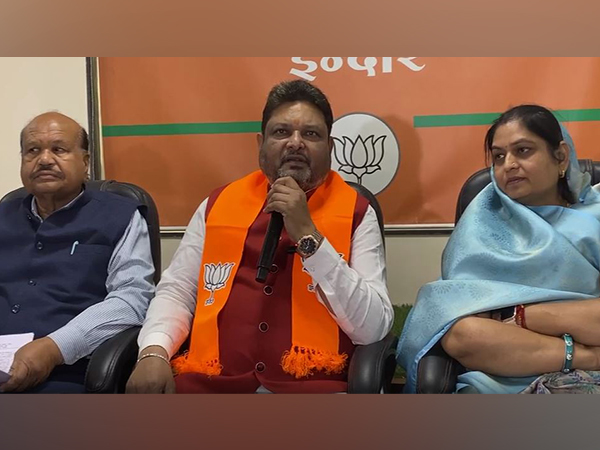 BJP Scheduled Caste State President Kailash Jatav. (Photo/ANI)