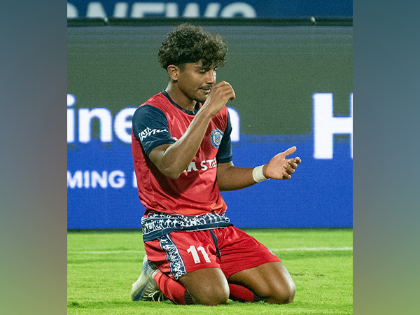 JFC's Mohammed Sanan celebrating after scoring against MCFC (Photo: ISL)
