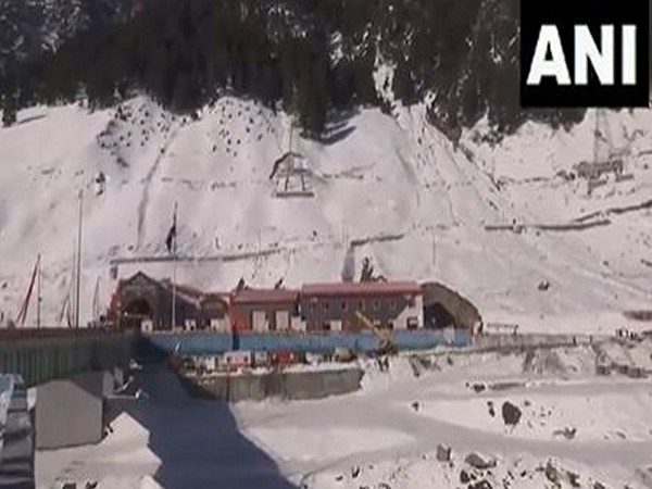 VIsual from Z-Morh tunnel in Sonamarg (Photo/ANI)
