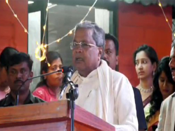Karnataka Chief Minister Siddaramaiah (Photo/ANI)