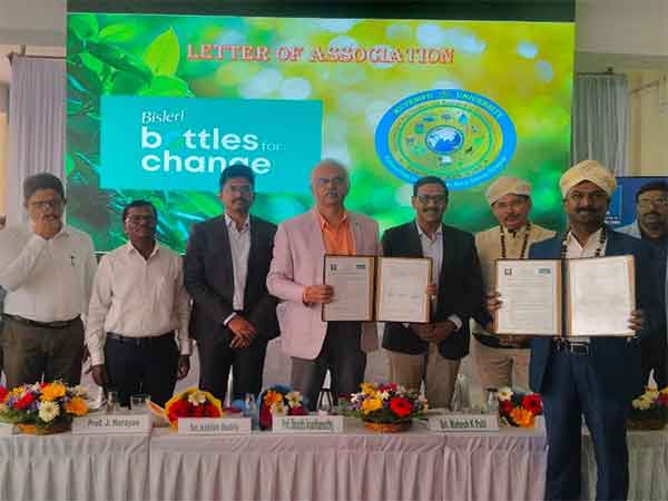 Bisleri International launches ‘Bottles for Change’ program in Kuvempu University, Shimoga, Karnataka