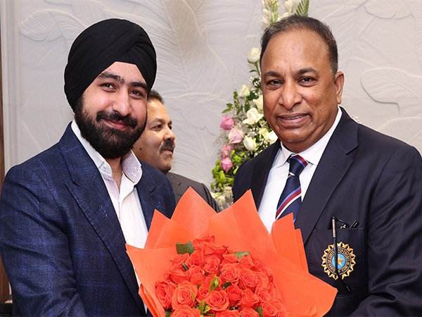 Prabhtej Singh Bhatia and Devajit Saikia (Photo: X/@BCCI)
