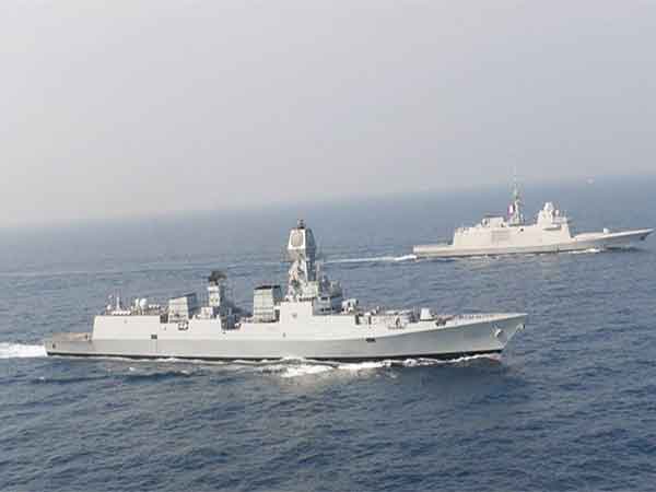 French CSG conducts exercise with Indian Navy (Image/French Embassy in India)