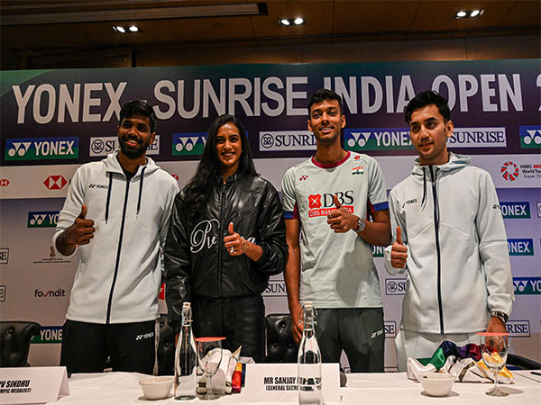 Satwiksairaj Rankireddy, PV Sindhu, Chirag Shetty, and Lakshya Sen. (Picture: BAI)