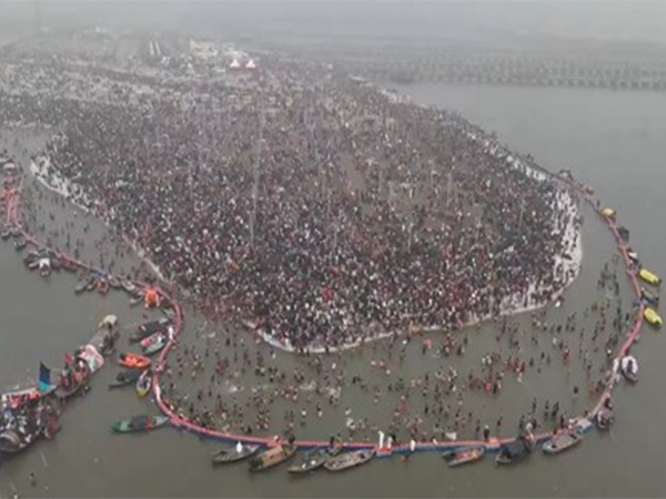 Visuals of Maha Kumbh 2025 (Photo/X @myogiadityanath)