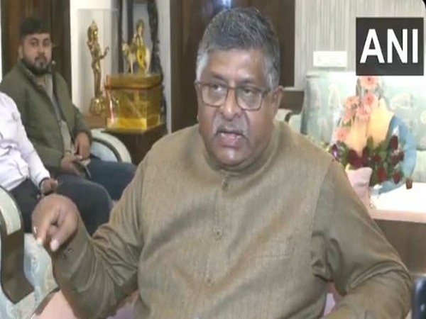 BJP MP Ravi Shankar Prasad (Photo/ANI)