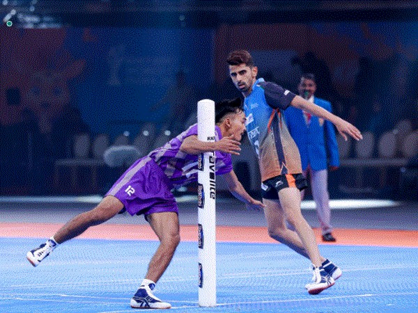 India and Nepal in action. (Photo- Kho Kho World Cup/Kho Kho Federation of India)