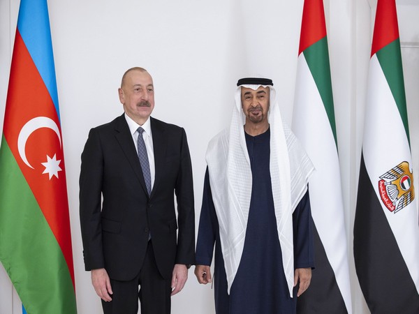 UAE, Azerbaijani Presidents discuss bilateral relations (Image/WAM)