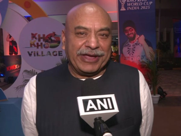 Kho Kho Federation of India president Sudhanshu Mittal (Picture: ANI)