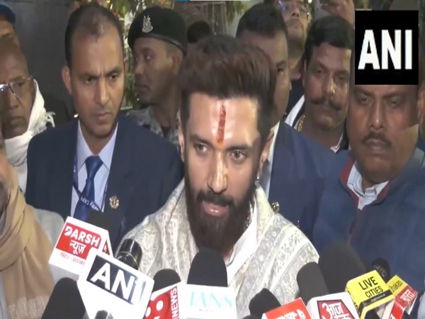 Union Minister Chirag Paswan (Photo/ANI)