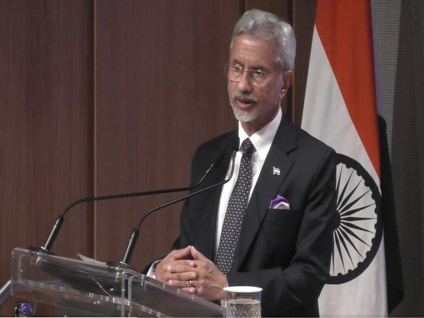 EAM S Jaishankar speaking to members of the Indian community in Spain (Photo/ X@DrSJaishankar)