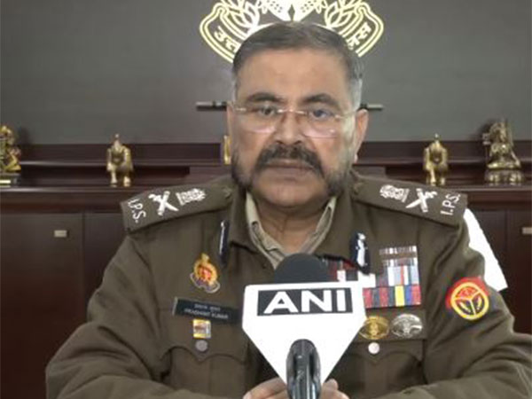 Uttar Pradesh DGP Prashant Kumar. (Photo/ANI)