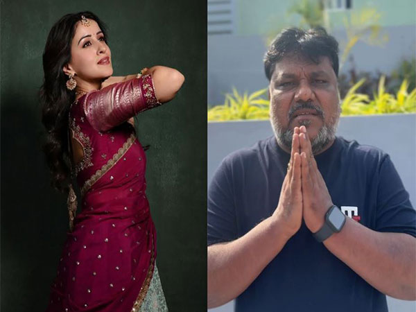 Anshu, Trinadha Rao (Photo/Instagram/@actressanshuofficial/ANI)