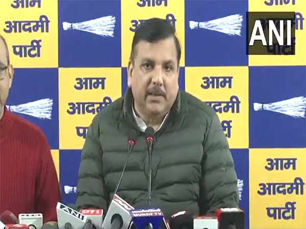 Rajya Sabha MP Sanjay Singh (Photo/ANI)