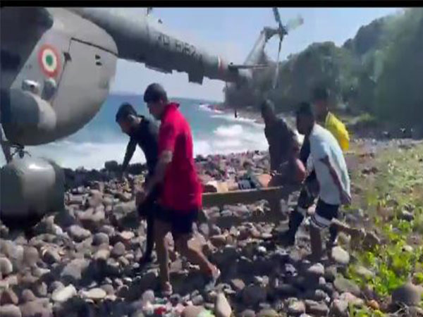Visuals from the rescue (Photo/ Indian Air Force @IAF_MCC)