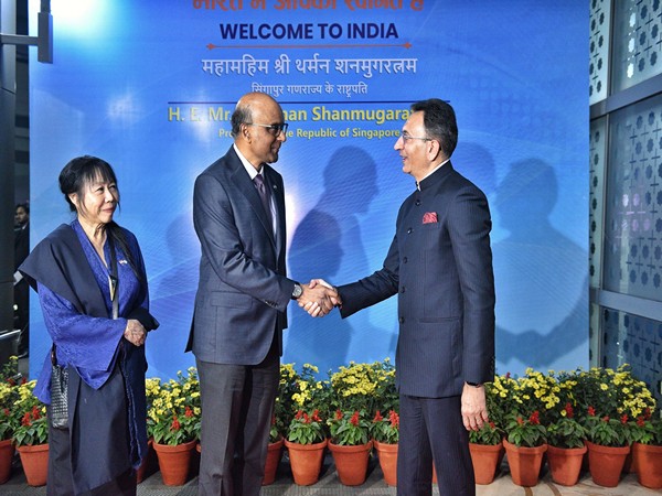 Singapore President Tharman Shanmugaratnam arrived in India  (Photo/X@MEAIndia)