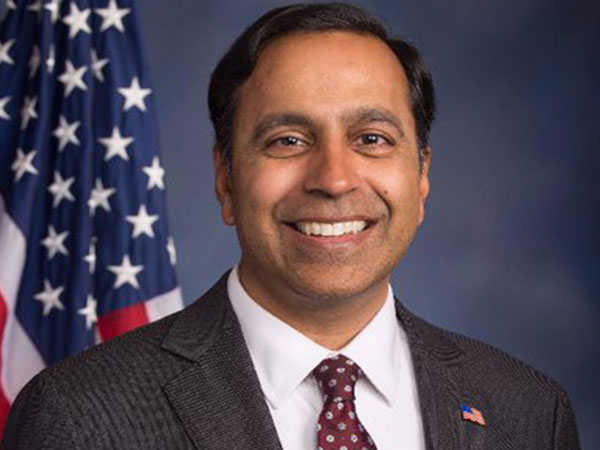 US Congressman Raja Krishnamoorthi (Photo/@CongressmanRaja)