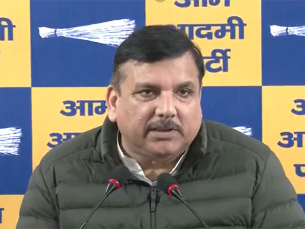 AAP’s Rajya Sabha MP Sanjay Singh (Photo/ANI)