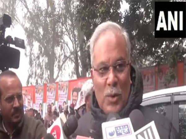 Senior Congress leader and ex-Chhattisgarh CM Bhupesh Baghel (Image/ANI)