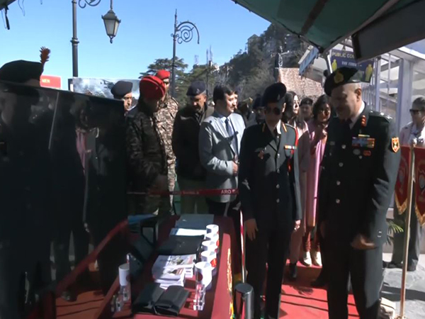 Army exhibition organized by ARTRAC in Shimla (Photo/ANI)