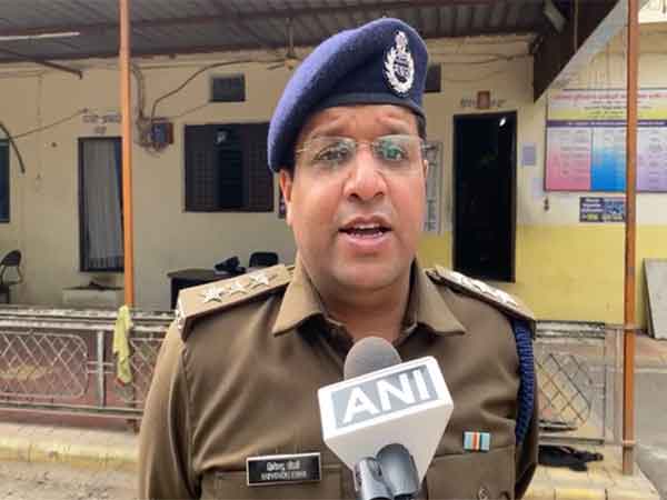 Dwarkapuri Police Station ACP Shivendu Joshi (Photo/ANI)