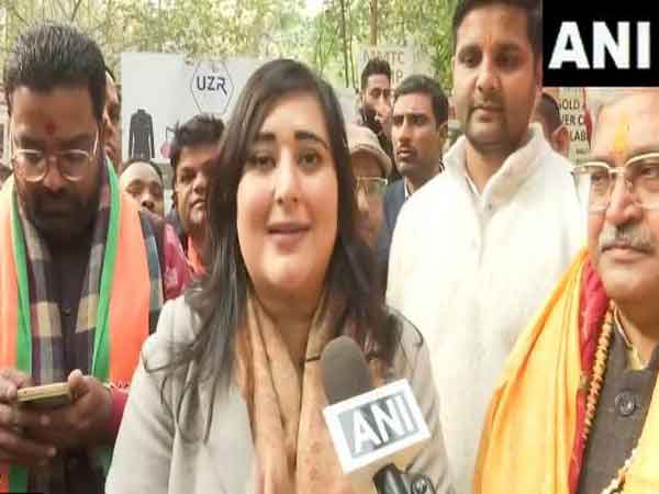 BJP candidate from Karol Bagh assembly constituency Dushyant Gautam (Photo/ANI)