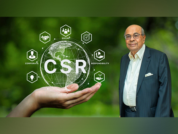 Prakash Hinduja (78) highlights Hinduja Group’s commitment towards CSR being forerunners in corporate philanthropy