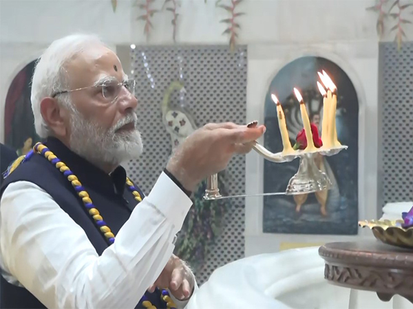 Prime Minister Narendra Modi at ISKCON temple in Mumbai (Photo/DDNews)