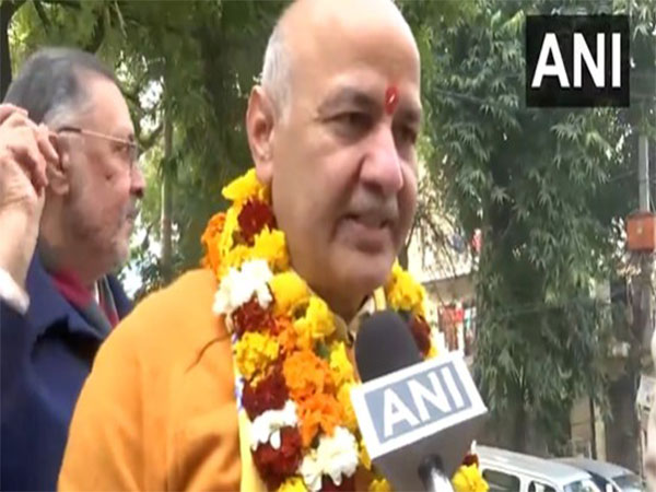 Manish Sisodia, AAP candidate from Jangpura (Photo/ANI)