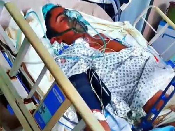 Protester in Balochistan struck by vehicle (Photo/X@paank_bnm)