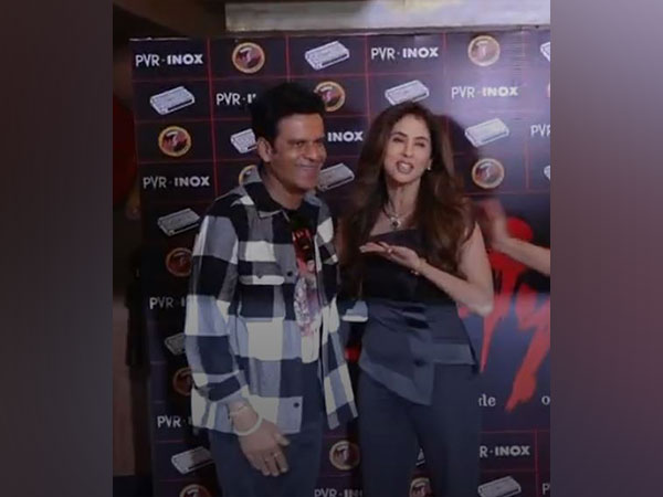 Manoj Bajpayee and Urmila Matondkar (Image source: ANI)